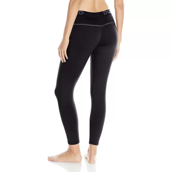 imageDuofold Womens Mid Weight Fleece Lined Thermal LeggingBlack