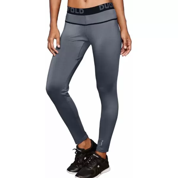 imageDuofold Womens Mid Weight Fleece Lined Thermal LeggingStormy Night