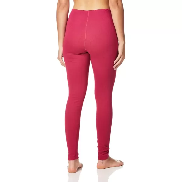 imageDuofold Womens Mid Weight Wicking Thermal LeggingBerry Delight