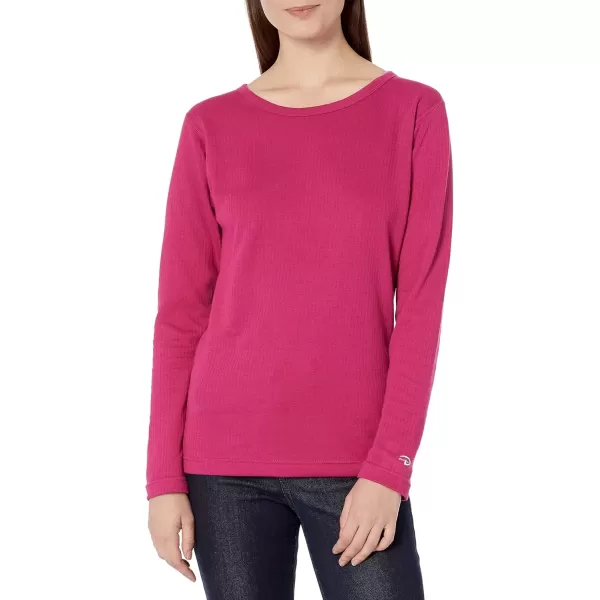 imageDuofold Womens Mid Weight Wicking Thermal ShirtBerry Delight