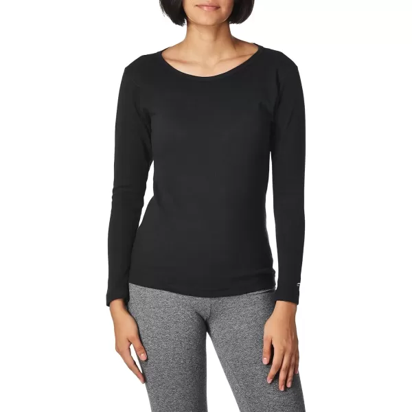 imageDuofold Womens Mid Weight Wicking Thermal ShirtBlack