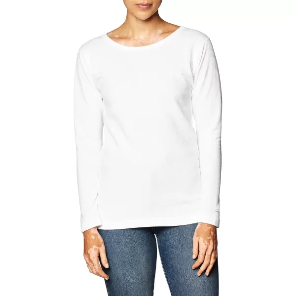 imageDuofold Womens Mid Weight Wicking Thermal ShirtWhite