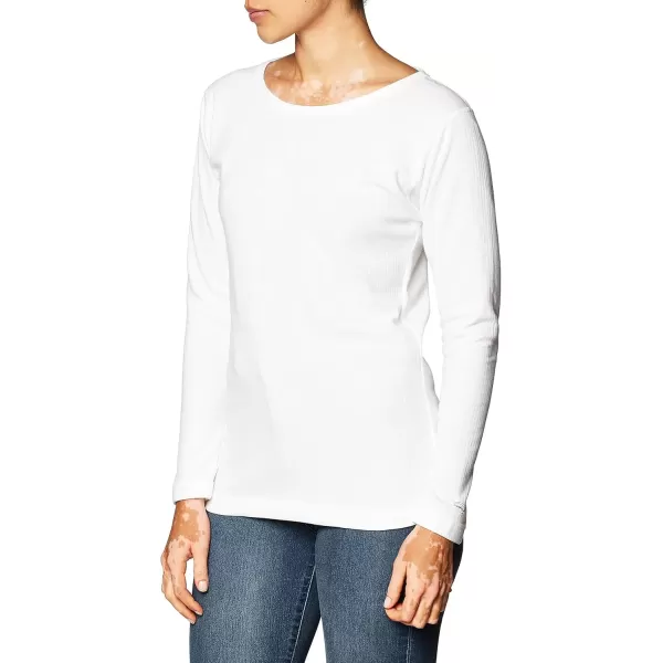 imageDuofold Womens Mid Weight Wicking Thermal ShirtWhite