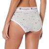 imageChampion Womens Heritage Hipster UnderwearMulti Scattered Logos White