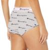 imageChampion Womens Heritage Hipster UnderwearNavy Logo Oxford Print