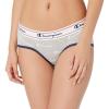 imageChampion Womens Heritage Hipster UnderwearGrey White Logo Print