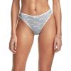 imageChampion Womens Heritage Thong PantyGrey White Logo Print