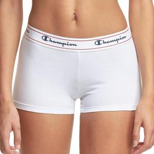 imageChampion Womens Heritage Boyshort UnderwearWhite  1pack