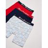 imageChampion Mens Every Day Comfort Stretch Cotton Boxer Briefs 3 PackRedNavy