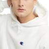 imageChampion Mens Hoodie Reverse Weave Fleece Comfortable Pullover Sweatshirt For MenWhite Left Chest C