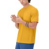 imageChampion Mens Tshirt Sport Tee Moisture Wicking Anti Odor Athletic TShirt For Men Reg Or Big ampamp TallRoyal Gold