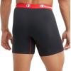 imageChampion Mens Underwear Boxer Briefs Total Support Pouch Cotton Stretch 3PackBlack  3 Pack