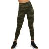 imageChampion Womens Leggings Soft Touch MoistureWicking 78 Leggings for Women 25quotSport Camo Ammo Green Luck