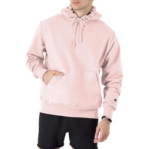 imageChampion Mens Hoodie Reverse Weave Fleece Comfortable Pullover Sweatshirt For MenPrimer Pink