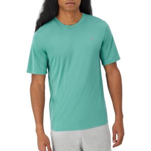 imageChampion Mens Tshirt Sport Tee Moisture Wicking Anti Odor Athletic TShirt For Men Reg Or Big ampamp TallAqua Crush