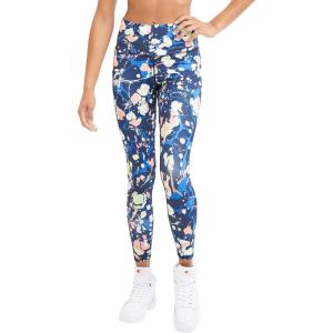 imageChampion Womens Leggings Soft Touch MoistureWicking 78 Leggings for Women 25quotDark Marble Classic Sky Blue