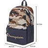 imageChampion Manuscript Backpack Black One SizeBrown Camo