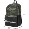 imageChampion Manuscript Backpack Black One SizeGreen Grid Camo