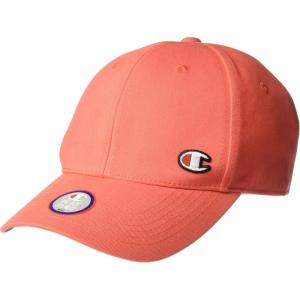 imageChampion Mens Classic Twill Hat with C PatchGroovy Papaya