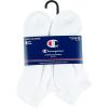 imageChampion Mens Double Dry Moisture Wicking No Show Socks 6 8 Packs AvailableWhite  6 Pack