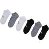imageChampion Mens Double Dry Moisture Wicking No Show Socks 6 8 Packs AvailableWhiteGreyBlack  6 Pack