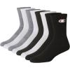 White/Grey/Black - 8 Pack