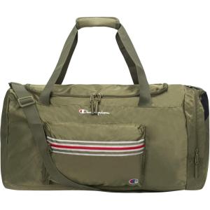 imageChampion Unisex Adult Velocity Duffel Bag Red One Size USCargo OliveScarlet