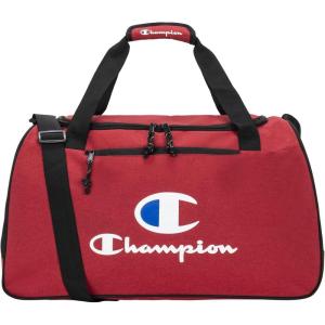 imageChampion Unisex Adult Velocity Duffel Bag Red One Size USScarlet Heather