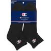 imageChampion Mens Double Dry Moisture Wicking Ankle Socks 6 8 12 Packs AvailableBlack  6 Pack
