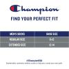 imageChampion Mens Double Dry Moisture Wicking Ankle Socks 6 8 12 Packs AvailableWhite With Buckle C  6 Pack