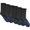 imageChampion Mens Performance Crew Socks 6PackBlack  6 Pack