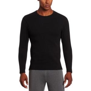 imageDuofold Mens Heavyweight DoubleLayer Thermal ShirtBlack