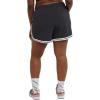imageChampion WomenS Shorts Varsity Shorts Moisture Wicking Lightweight Gym Shorts For Women 35 Plus Size AvailableBlack