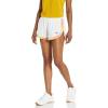 imageChampion WomenS Shorts Varsity Shorts Moisture Wicking Lightweight Gym Shorts For Women 35 Plus Size AvailableWhiteMulti