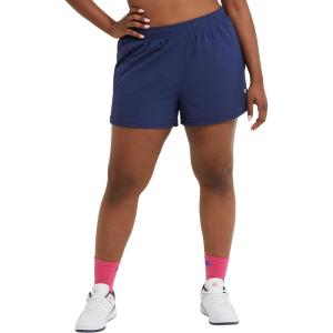 imageChampion WomenS Shorts Varsity Shorts Moisture Wicking Lightweight Gym Shorts For Women 35 Plus Size AvailableAthletic Navy