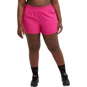 imageChampion WomenS Shorts Varsity Shorts Moisture Wicking Lightweight Gym Shorts For Women 35 Plus Size AvailableFantastic Fuchsia