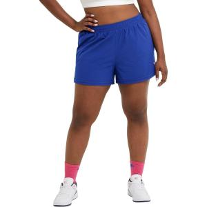 imageChampion WomenS Shorts Varsity Shorts Moisture Wicking Lightweight Gym Shorts For Women 35 Plus Size AvailableFlight Blue