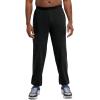 imageChampion Mens Pants Lightweight Lounge Jersey Knit Casual Pants for Men Reg or Big ampamp TallBlack C Patch Logo