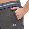 imageChampion Mens Pants Lightweight Lounge Jersey Knit Casual Pants for Men Reg or Big ampamp TallGranite Heather C Patch Logo