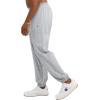 imageChampion Mens Pants Lightweight Lounge Jersey Knit Casual Pants for Men Reg or Big ampamp TallOxford Gray C Patch Logo