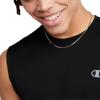 imageChampion Mens Sleeveless TShirt Sport Muscle Tank Moisture Wicking Muscle TShirt For Men Reg Or Big ampamp TallBlack