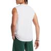 imageChampion Mens Sleeveless TShirt Sport Muscle Tank Moisture Wicking Muscle TShirt For Men Reg Or Big ampamp TallWhite