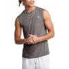 imageChampion Mens Sleeveless TShirt Sport Muscle Tank Moisture Wicking Muscle TShirt For Men Reg Or Big ampamp TallStone Gray