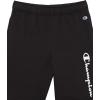 imageChampion Boys Shorts Athletic Shorts for Boys Lightweight Shorts for Kids French Terry 8quotBlack Script