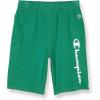 imageChampion Boys Shorts Athletic Shorts for Boys Lightweight Shorts for Kids French Terry 8quotKelly Green Script