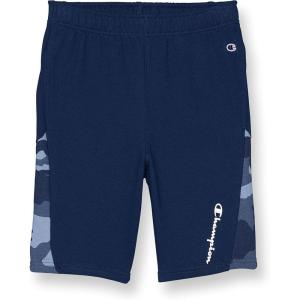 imageChampion Boys Shorts Athletic Shorts for Boys Lightweight Shorts for Kids French Terry 8quotNavyNavy Camo Small Script