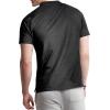 imageChampion Mens Polo TShirt Moisture Wicking Best Polo Shirt For Men ShortSleeve TeeBlack With Taglet
