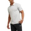 imageChampion Mens Polo TShirt Moisture Wicking Best Polo Shirt For Men ShortSleeve TeeOxford Gray With Taglet