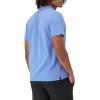 imageChampion Mens Polo TShirt Moisture Wicking Best Polo Shirt For Men ShortSleeve TeePlaster Blue With Taglet