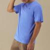 imageChampion Mens Tshirt Novelty Sport Wicking AntiOdor Lightweight Mens TShirtPlaster Blue Heather C Logo